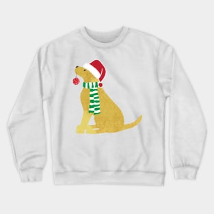 Christmas Golden Retriever Holiday Dog Crewneck Sweatshirt